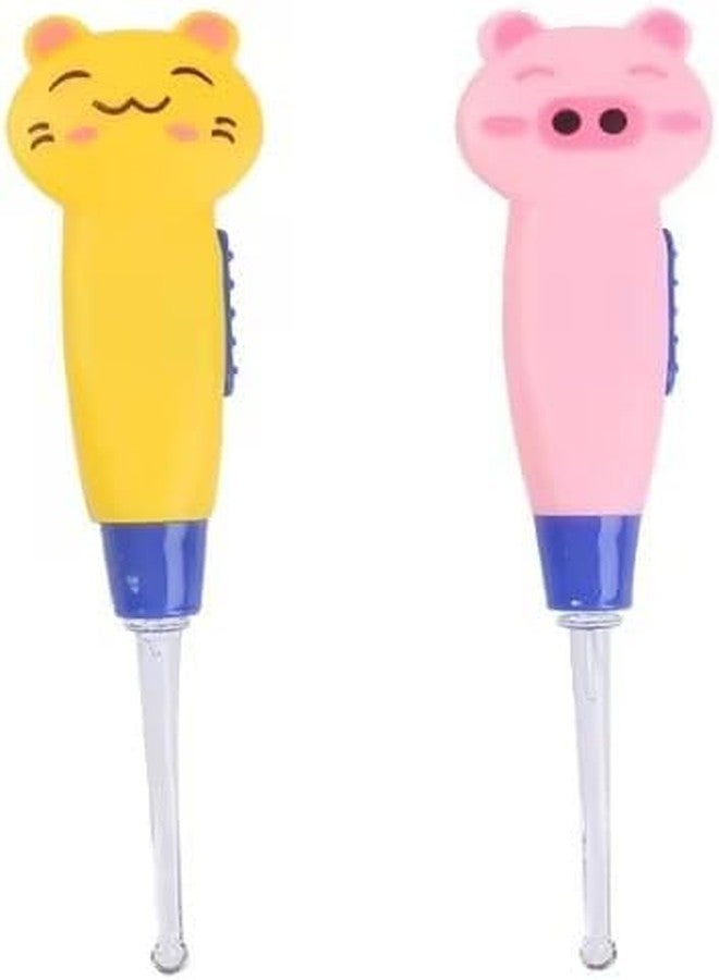 Bwexxt 1Pc Cute Flashlight Earpick, Ear Wax Removal LED Light Illuminated Ear Pick Remover, Earwax Cleaning and Removal Tools, Earpick Wax for Adults Ear Safe, Ear Care Earwax Removal Products - Image 1